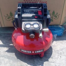 Porter cable 6 Gal. 150 PSI Portable Electric Pancake Air Compressor