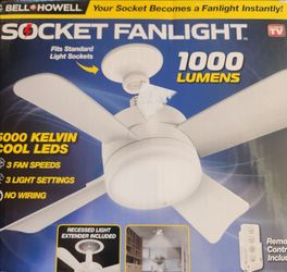 SOCKET FANLIGHT BELLtHOWELL