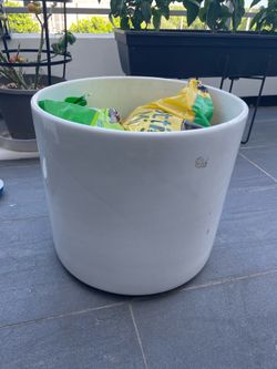 White planter must go this wknd