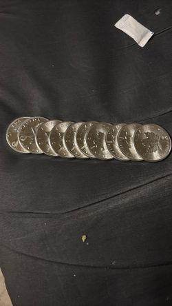 10 Canadian rounds silver