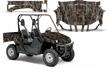 AMR Racing Kit de gráficos UTV: pegatinas SXS para Yamaha Rhino 450/660/700 (2004-2013),