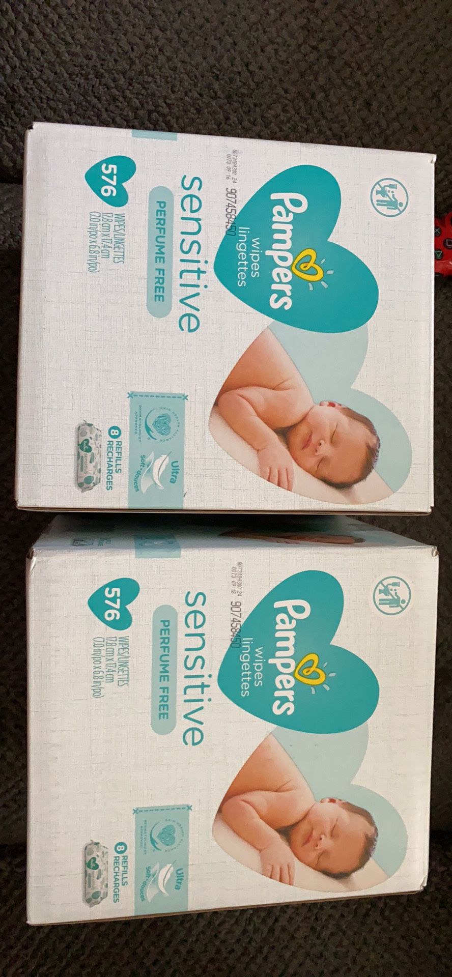 Pampers wipes