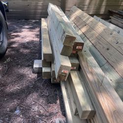 4x4 Pressure Treated 