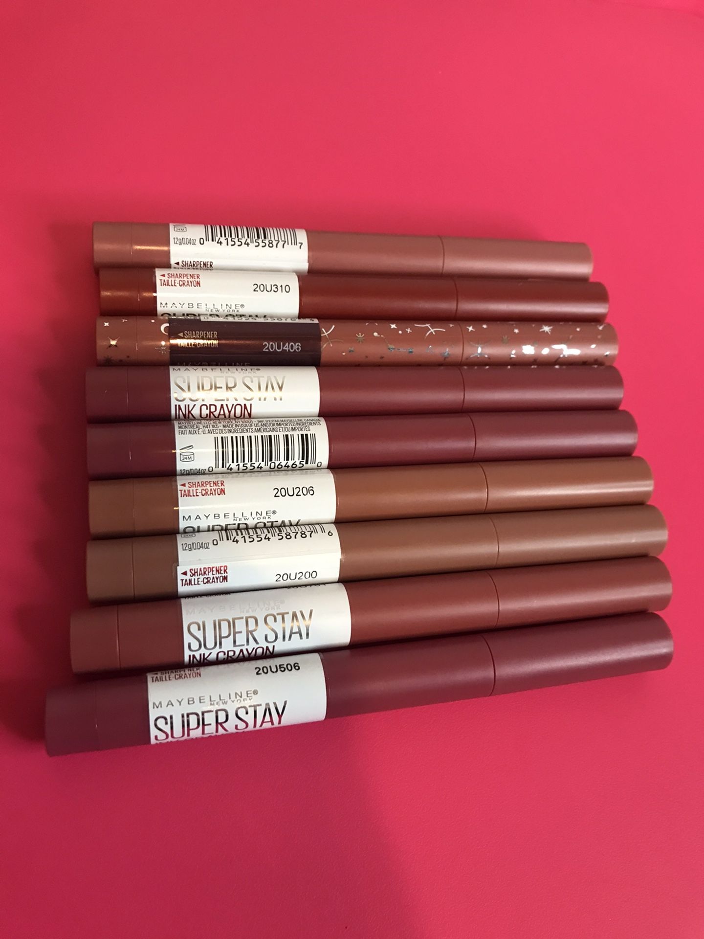 Maybelline Super Stay Ink Crayon Bundle 