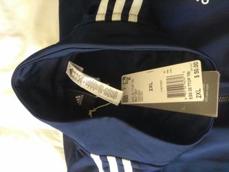 NWT Adidas 3 Stripe Track Jacket Size XXL. $30