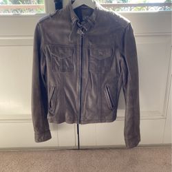 Womens Leather Jacket Size M