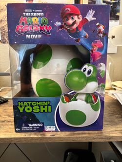 Super Mario galaxy movie hatchin’ yoshi