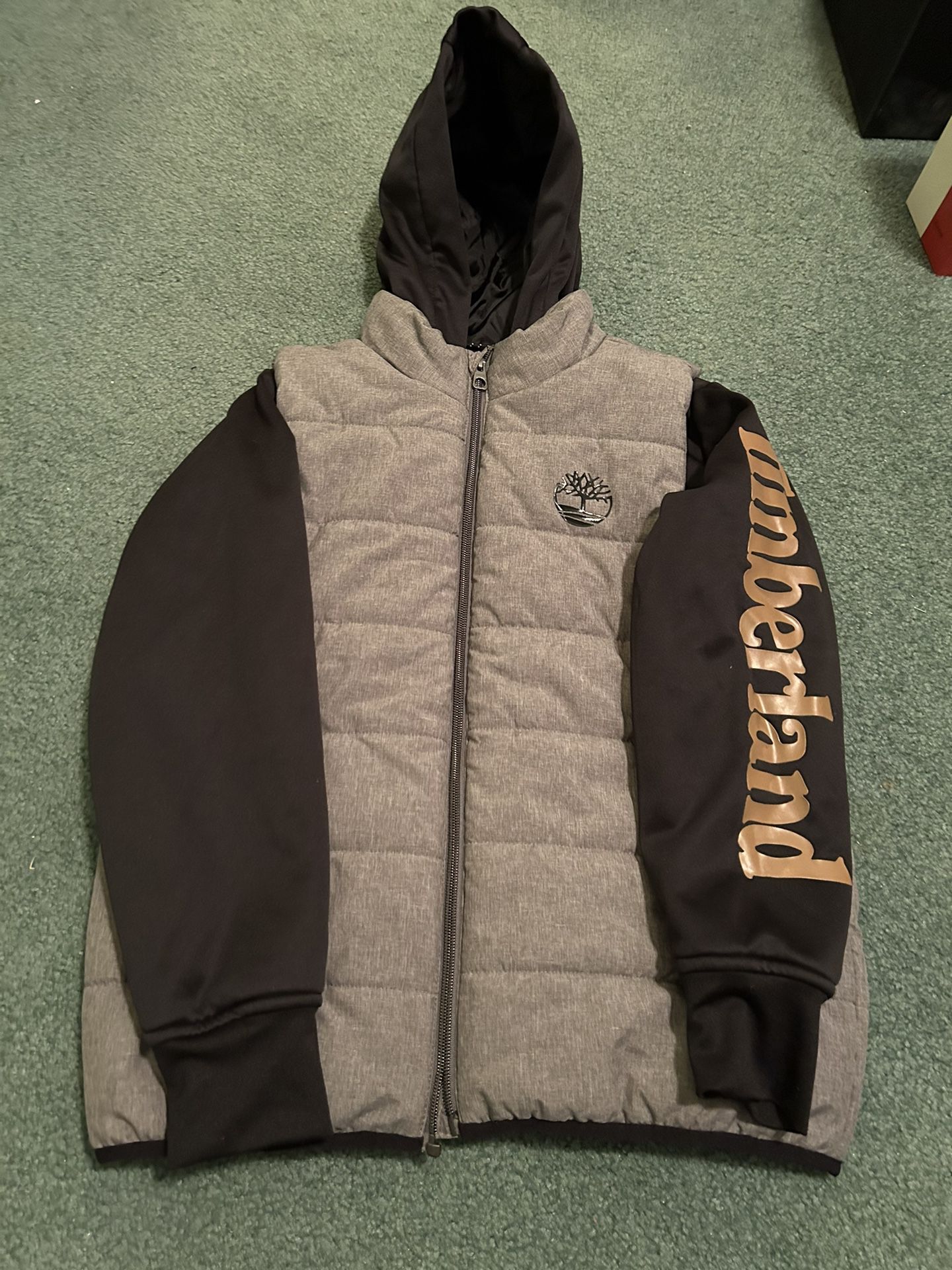 Like NEW Boys Timberland Jacket Coat Size Medium 10-12