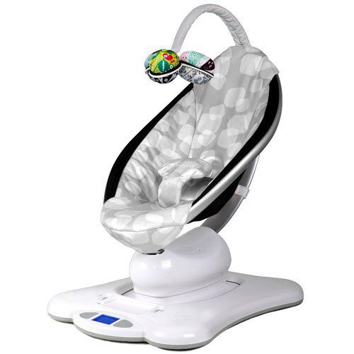 4moms MamaRoo Bouncer - silver plush (excellent condition)