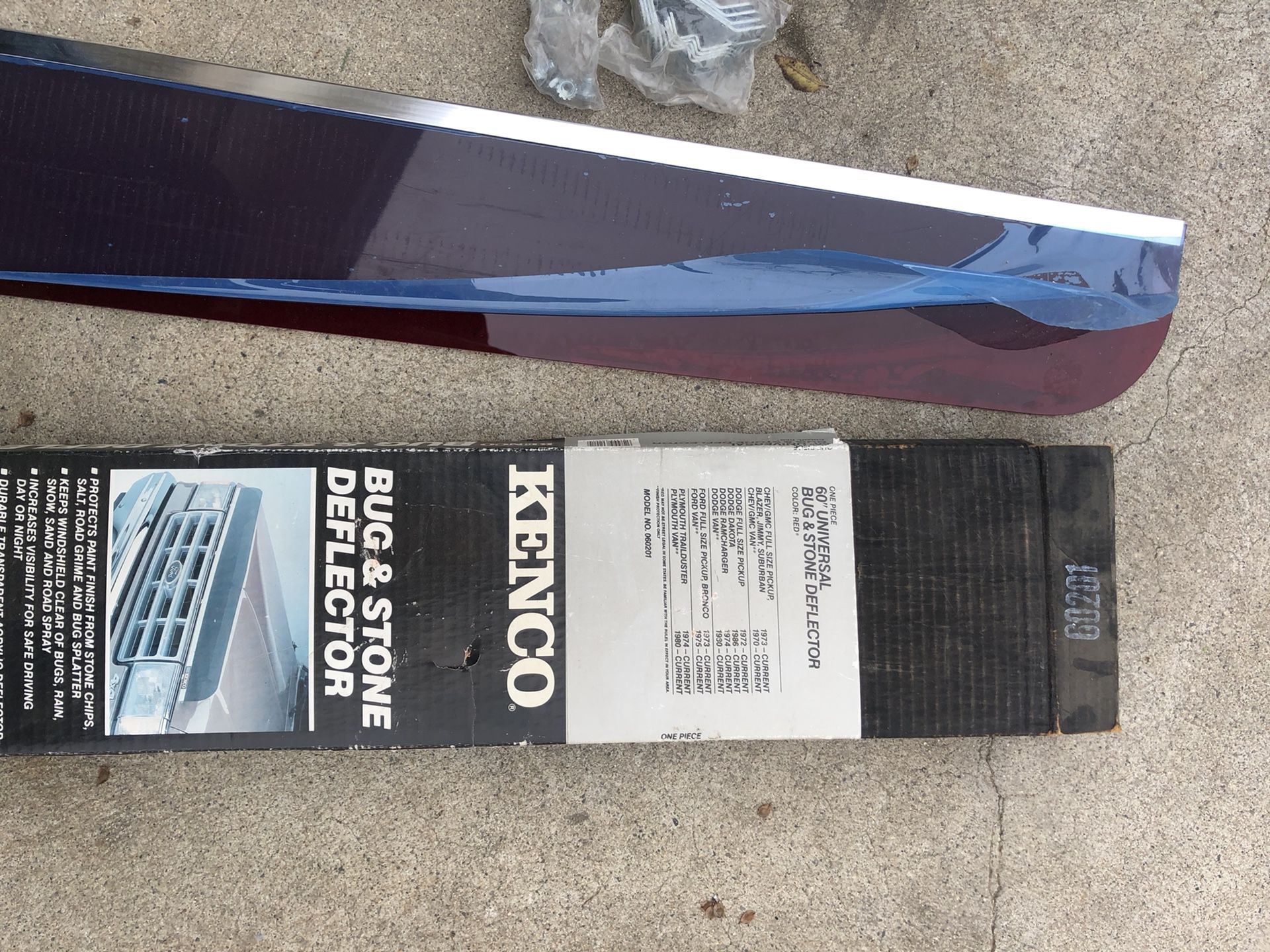 Truck Kenco Red Bug & Stone Deflector 60” Universal