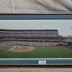 Framed Mariners 1st Pitch
