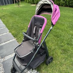 Purple Uppa baby Stroller 