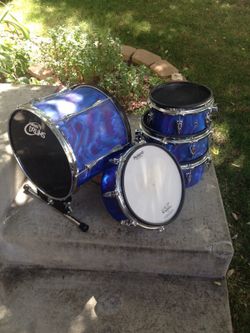 Beautiful 5-Piece Custom Built Electric Drums!