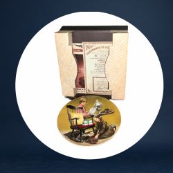 Knowles Vintage 1982 Fifth In Americana Holidays Spaulding Collection Plate 