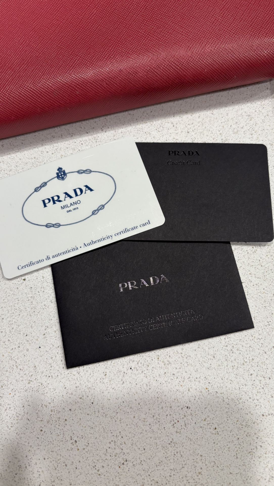 Gucci Prada and LV Wallets
