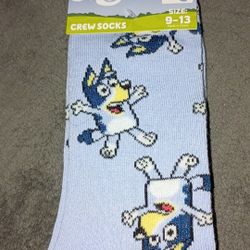 BLUEY CREW SOCK's