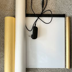 LED Tracing Light Pad With Charger And Tracing Paper