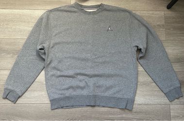 Jordan Jumpman Crewneck Sweatshirt Gray