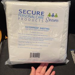 Waterproof sheeting 3 layers protection 39 x 75