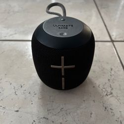 Ultimate Ears WONDERBOOM portable Bluetooth speaker.