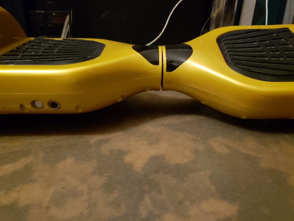 Yellow Hoverboard