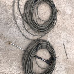 Pressure Washer Hose And Wand