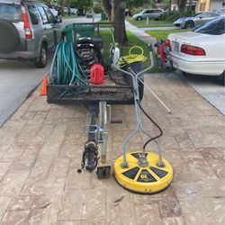 Pressure Cleaning Set Up