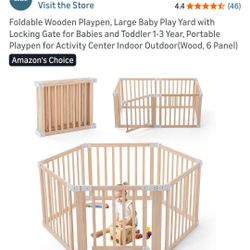 Wood Playpen