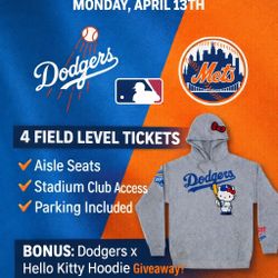 Dodgers Tickets , Hello Kitty Night 
