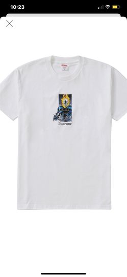 Supreme x marvel ghost rider tee sz XL
