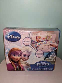 🧙🏼♀️💖❄️FROZEN ❄️ Bedroom Sheet Set - FULL 🌕💜