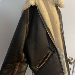 Aero B-6 Shearling Leather jacket