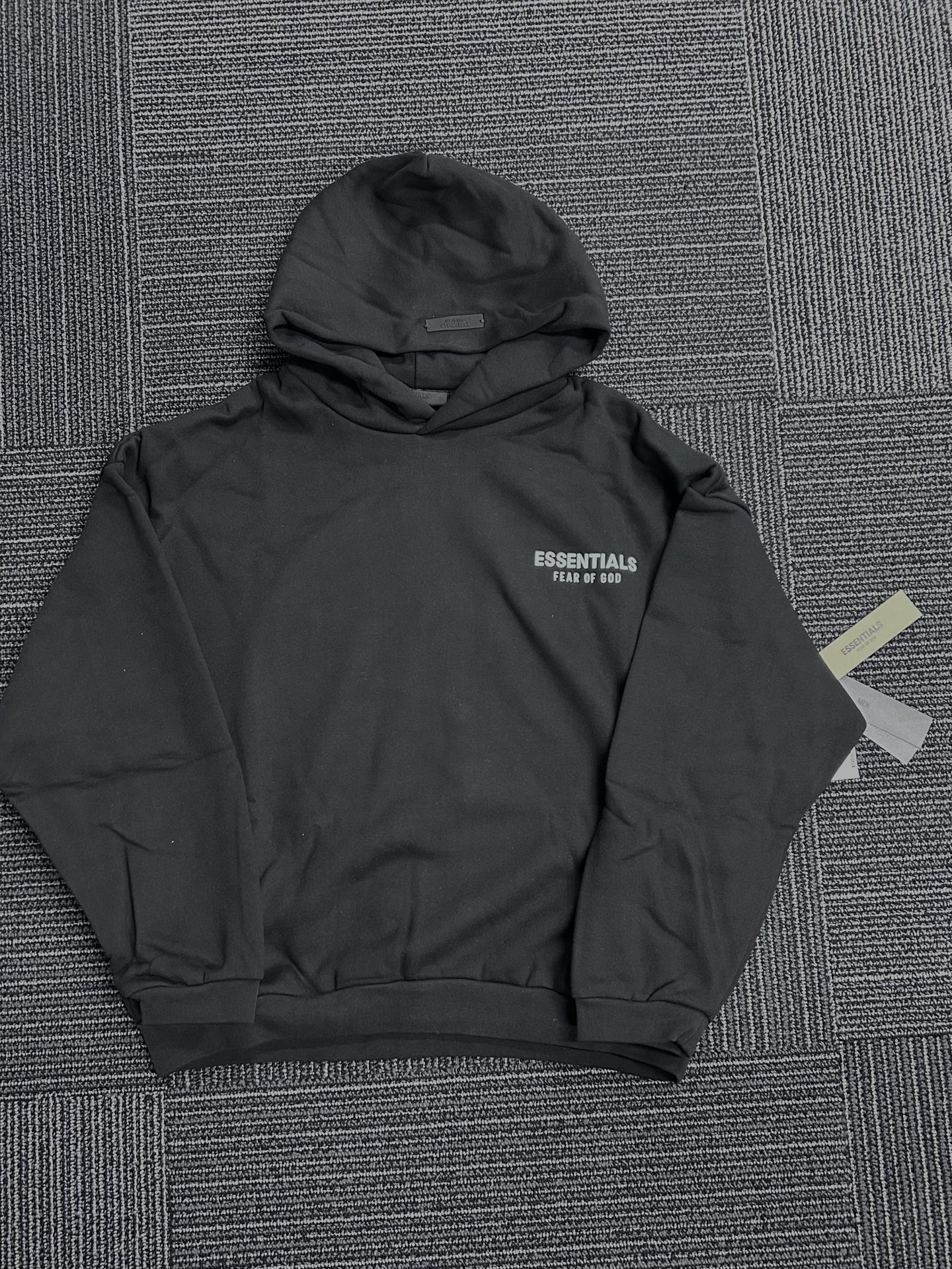 Essentials Hoodie (black and white)