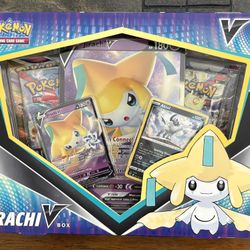 🌟 Jirachi V Pokémon Box – Legendary Power & Rare Cards! 🔥✨