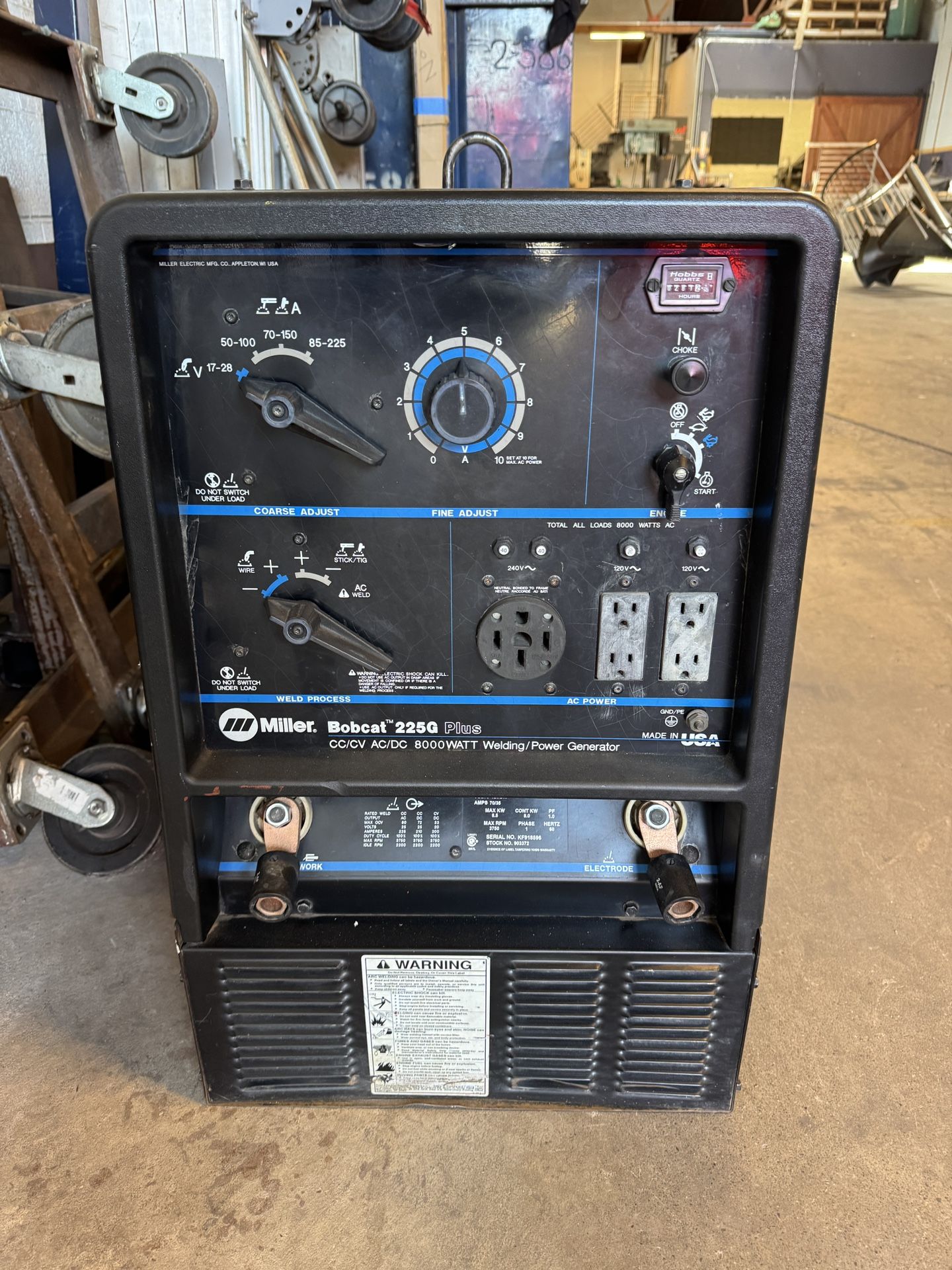 Miller Bobcat Gas Generator