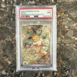 Eevee Prismatic Promo Card PSA 9