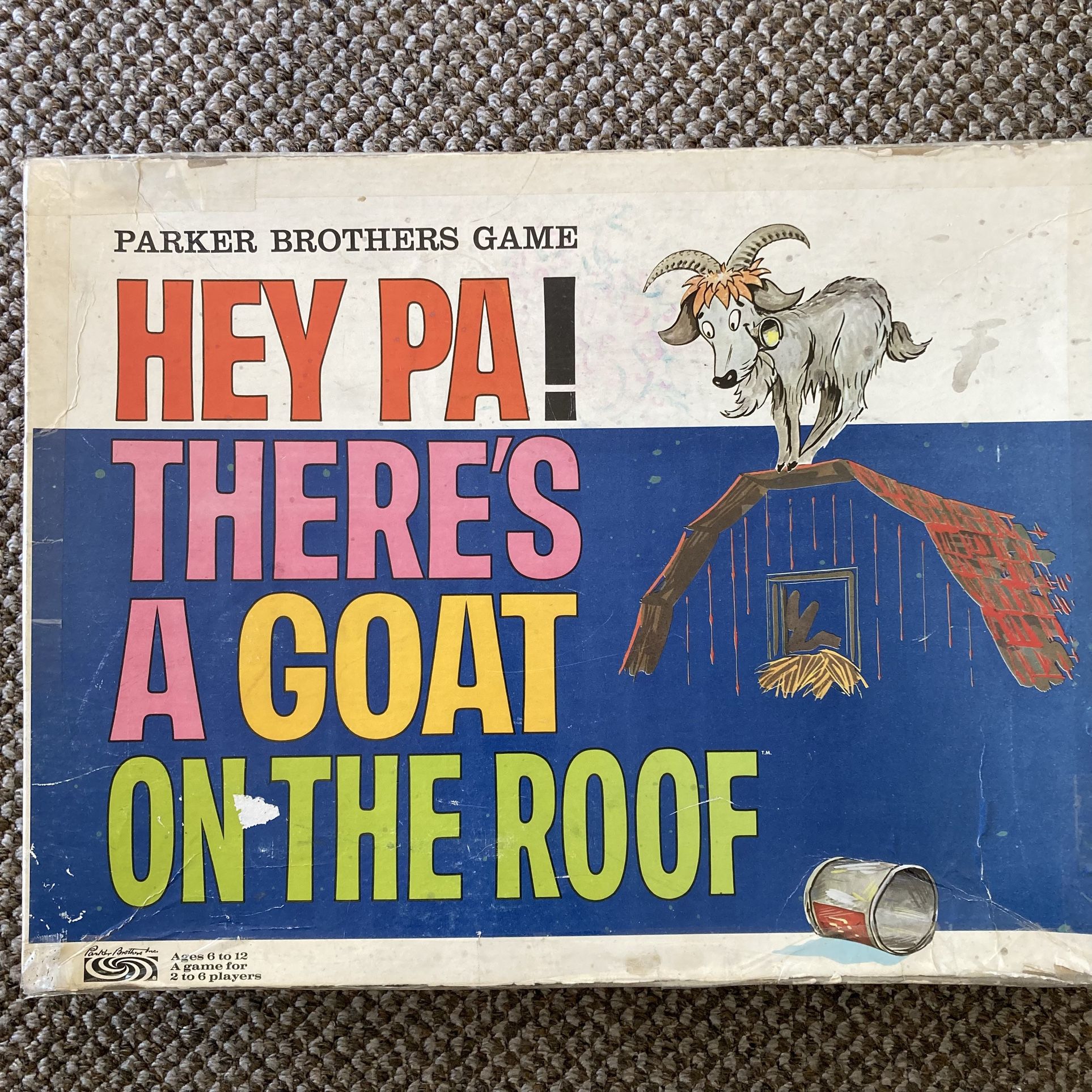 Hey Pa! There’s A Goat On The Roof Boardgame 