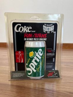New- 1992 SPRITE- Fun Turns The Ultimate Puzzle Challenge -Coke Brand - 2 1/4” x 5”