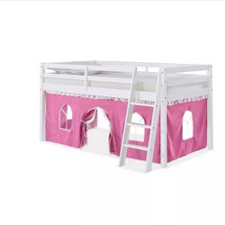 Twin Roxy Junior Loft Tent. this frame for twin bed  this items never come wt matrees i just let you know this new in box  this nice for girls 🧒 beau