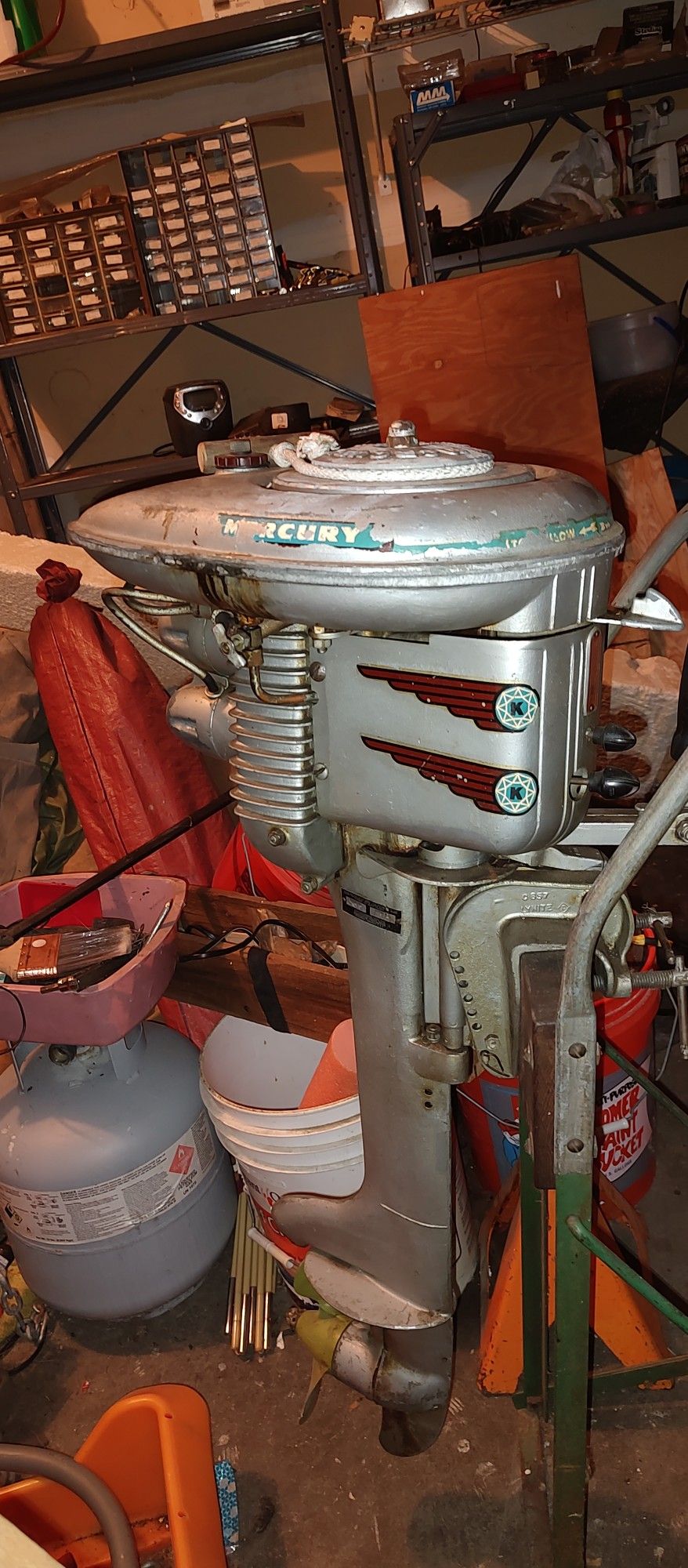 1946-47 Mercury Six hp two cylinders