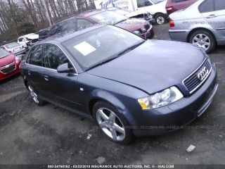 2004 AUDI A4 118511 Parts only. U pull it yard cash only.