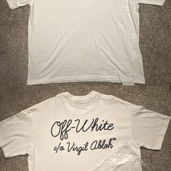 off white shirt