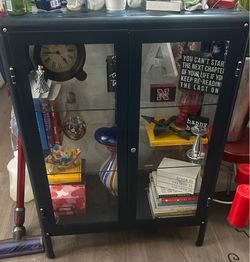 IKEA FABRIKÖR Glass-Door Cabinet