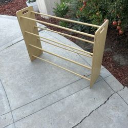 Wooden Shoe Rack