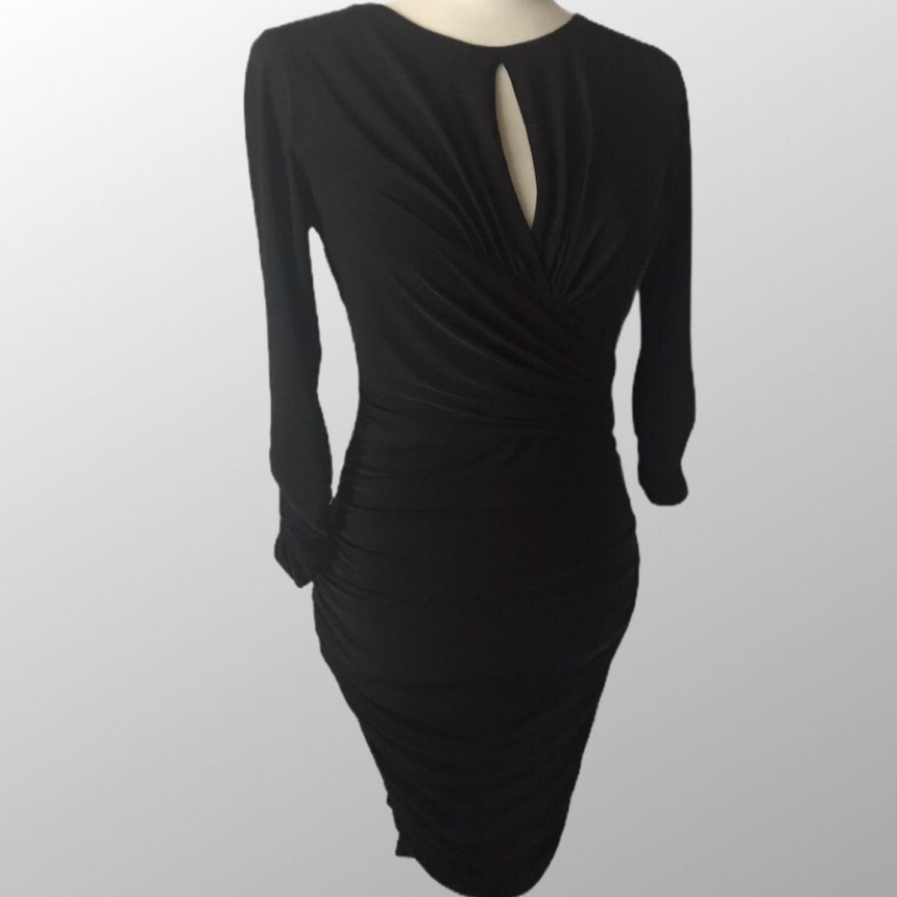 women's brown dress Elegant Slit Ribbon Maxi Dress