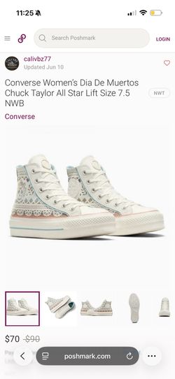 Dia De Los Muertos Converse Christmas gift