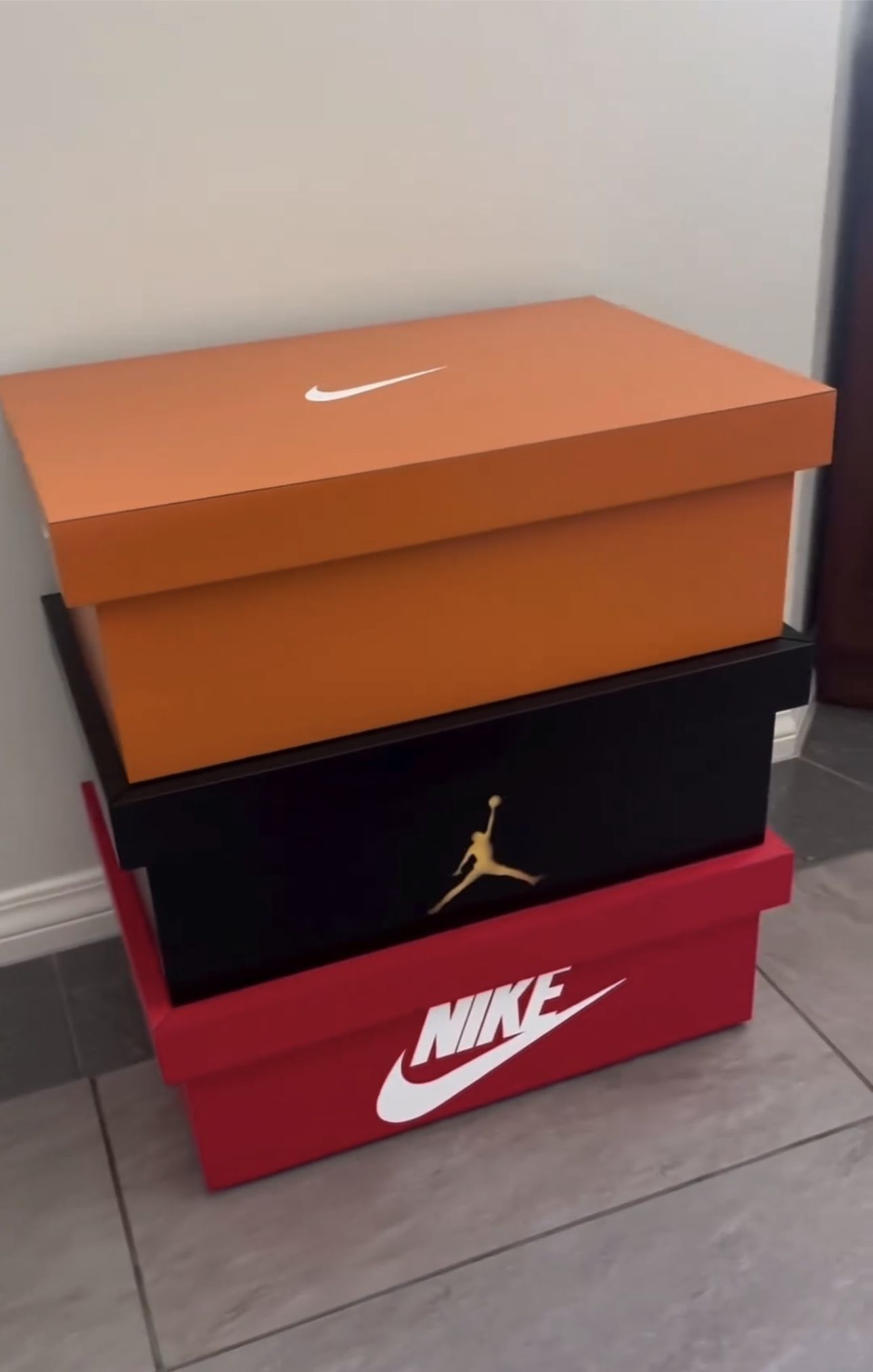 NIKE SHOE BOX DRESSER