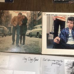 2 Bob Dylan Albums From 1965  Original Press 