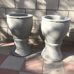 New Cement Flower Pots Special Prices Perfect Gift For Any Occasion !