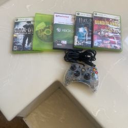Xbox 360 Games And Controller 
